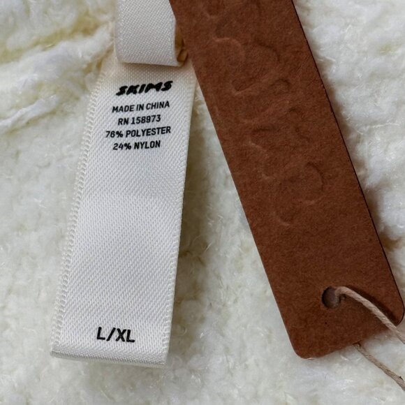 SKIMS Cozy Knit Tank Top Team USA White L/XL - Picture 5 of 8